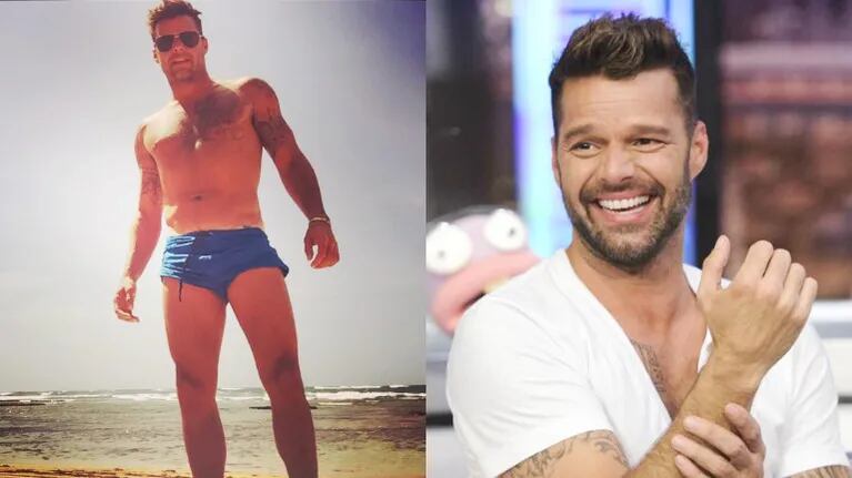 Ricky Martin , súper sensual en las redes sociales. Foto: Instagram