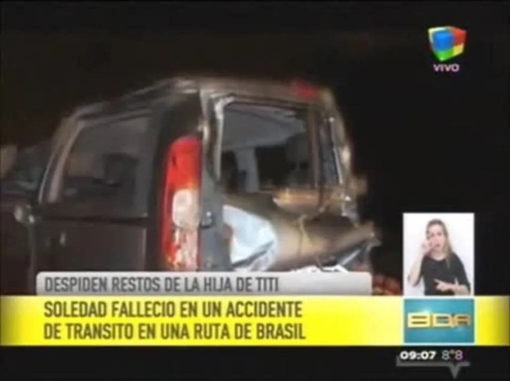 Los productores que viajaban junto a la hija de Tití Fernández relataron el terrible accidente