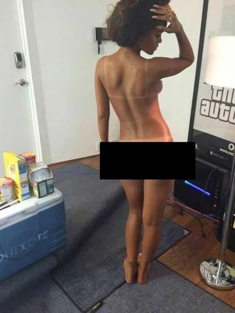 Filtran fotos prohibidas de Rihanna: ¡escándalo! (Fotos: Web). 
