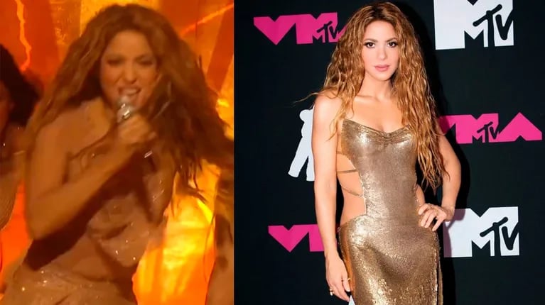 Shakira la rompió con su increíble performance en los VMAS de MTV: el impactante video 