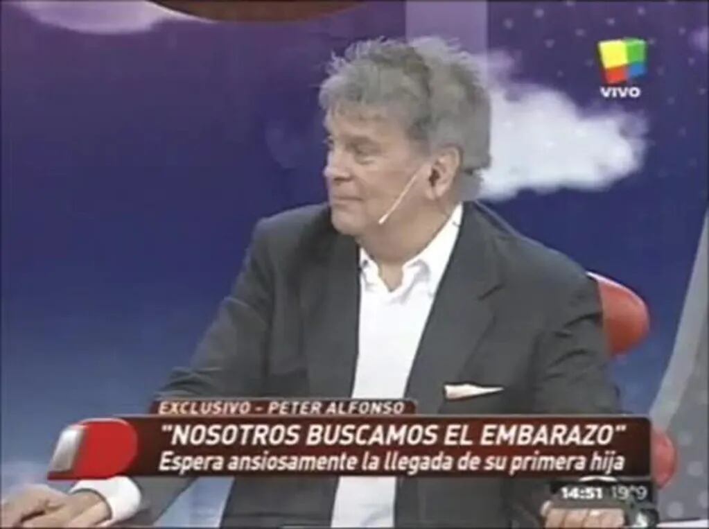 Pedro Alfonso en Intrusos: "No dije que no teníamos sexo con Paula, yo estoy a disposición para lo que ella necesite"