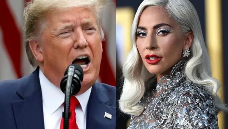 Lady Gaga criticó con dureza a Donald Trump.