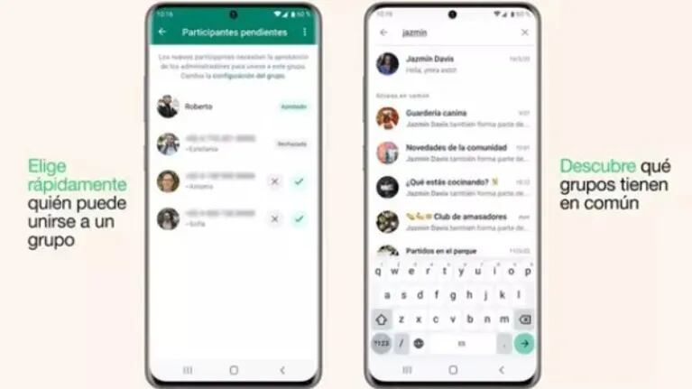 WhatsApp facilita ver los grupos que se tienen en común con otros contactos