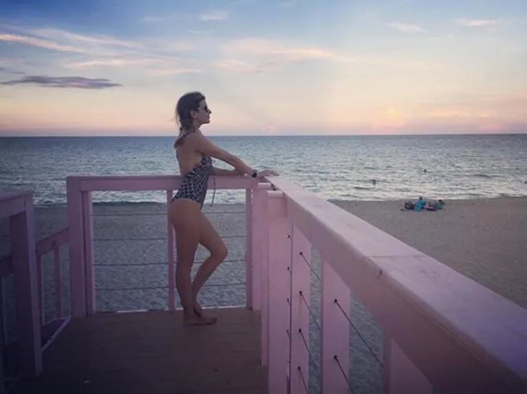 Las vacaciones sexies de Marcela Kloosterboer: lomazo y sensualidad en Miami 