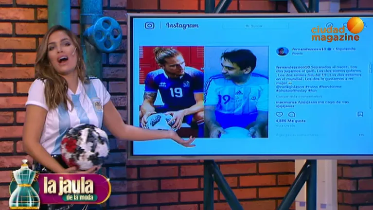 Rocío Robles: "Messi traenos al 19 de Islandia"