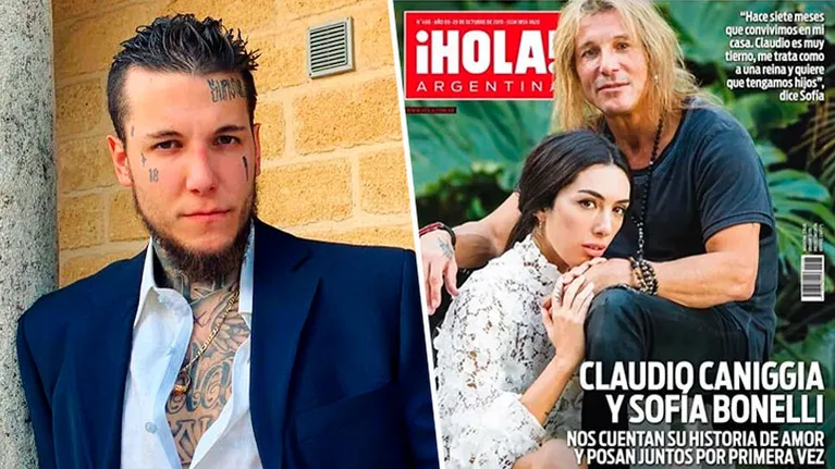 Alex Caniggia, controversial exabrupto tras el anuncio de boda de Claudio con Sofía Bonelli: “Ahora es cholulo con la villera”