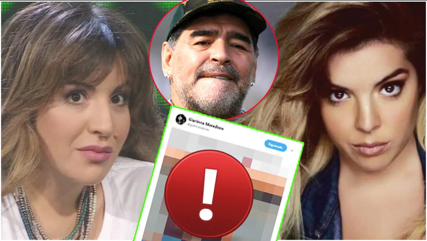 La tremenda respuesta de Gianinna Maradona tras conocerse que Diego no iría al casamiento de Dalma (Fotos: Web)
