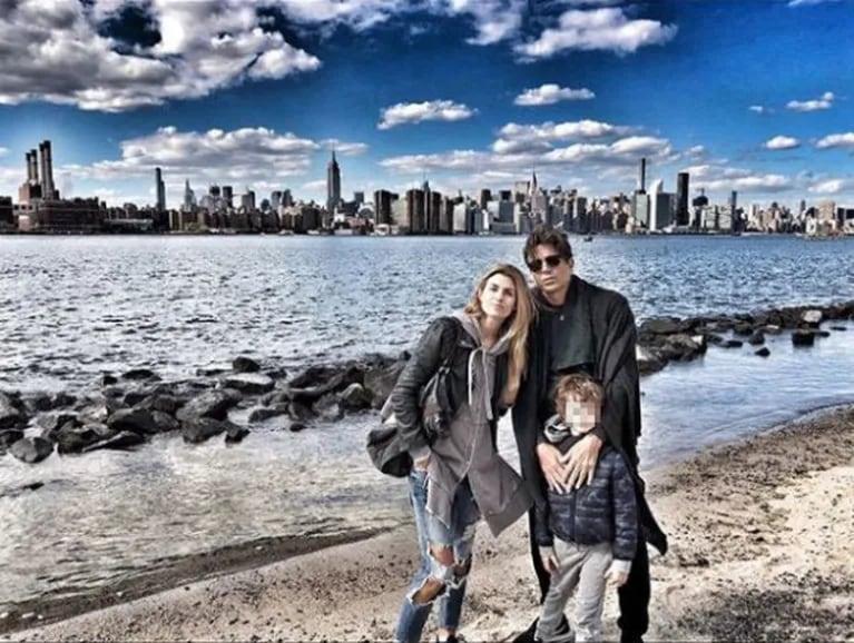 La escapada de Daniela Urzi y Pablo Cosentino a Nueva York junto a su hijo: "Fin de semana afuera en familia"