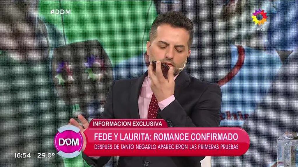 La elocuente reacción de Laurita Fernández luego de que Ángel de Brito le preguntara si está de novia con Federico Bal