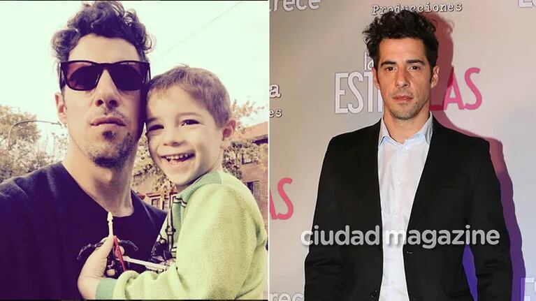 Esteban Lamothe habló de la relación con su hijo como padre separado. (Foto: archivo Ciudad e Instagram)