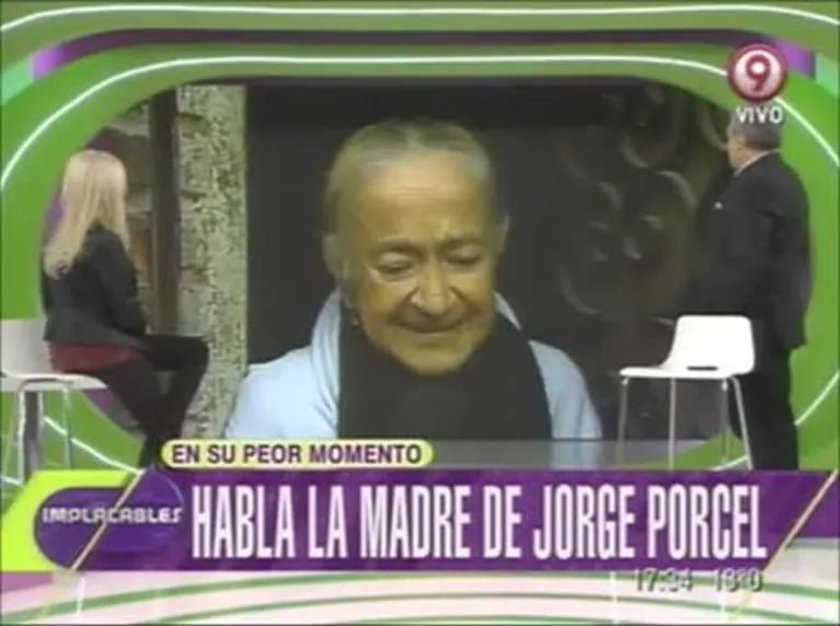 Bochorno en Implacables: Jorge Porcel Jr. tuvo un ataque de furia, insultó a las panelistas y escupió a Sandra Villarruel