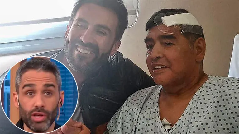 El Pollo Álvarez repudió la foto de Diego Maradona recién operado junto al médico que le hizo la cirugía