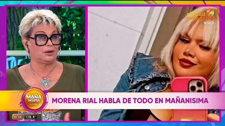 Morena Rial reveló en qué no se pone de acuerdo con su ex Facundo Ambrosioni sobre su hijo: “No me deja”