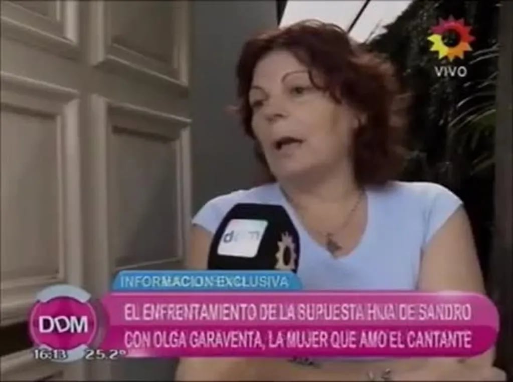 Olga Garaventa, la viuda de Sandro, rompió el silencio con El Diario de Mariana