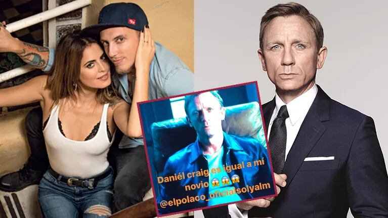 Silvina Luna cree que el Polaco es igual a Daniel Craig.