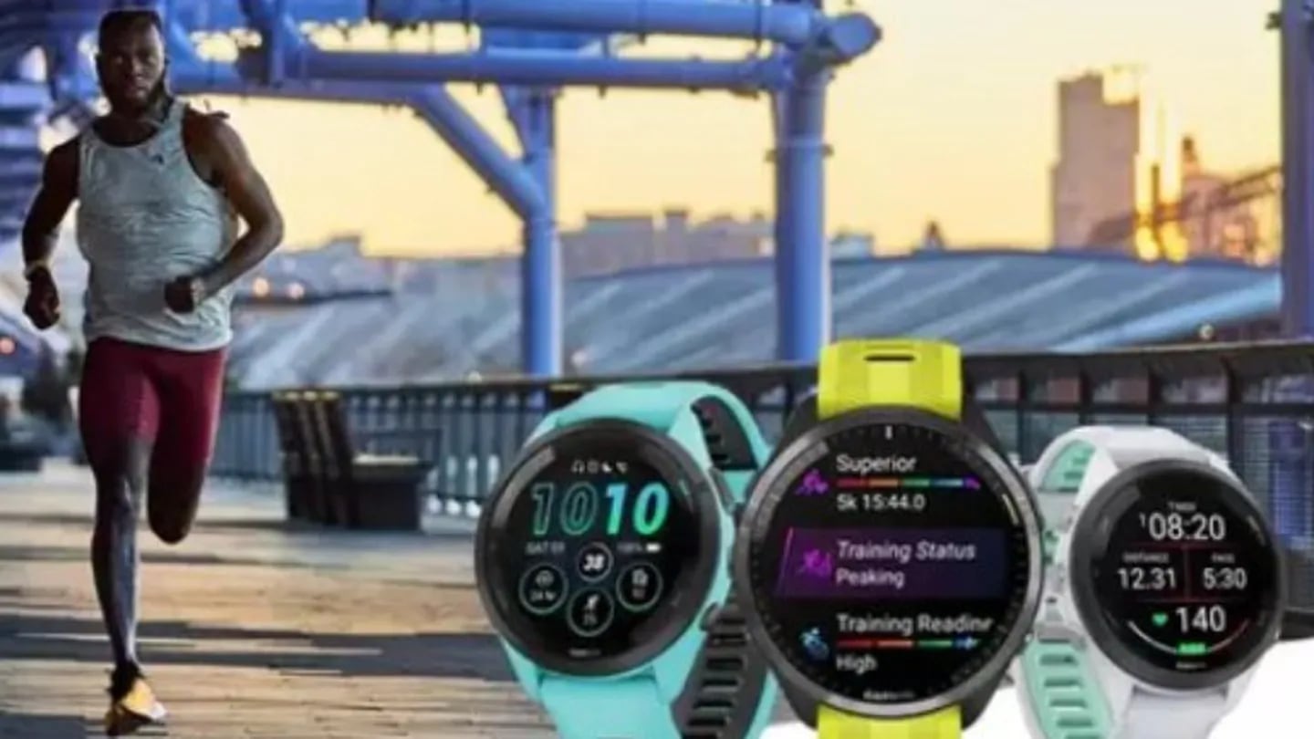 Garmin Forerunner 945 - Reloj inteligente con GPS para correr y triatlón  con música, color azul