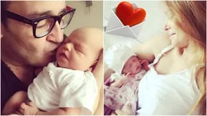 El tierno agradecimiento de Vanina Escudero a su marido tras dar a luz a su segunda hija (Fotos: Instagram)