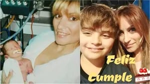 El saludo de cumpleaños de Marcela Tauro a su hijo y un conmovedor relato sobre sus primeros días de vida (Fotos: Instagram)