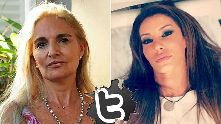 Silvia D’Auro, la ex de Rial, cruzó a Natacha Jaitt en Twitter: No me involucres
