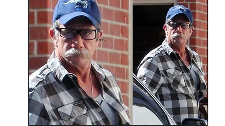 Mel Gibson se disfrazó para salir a la calle en Los Angeles
