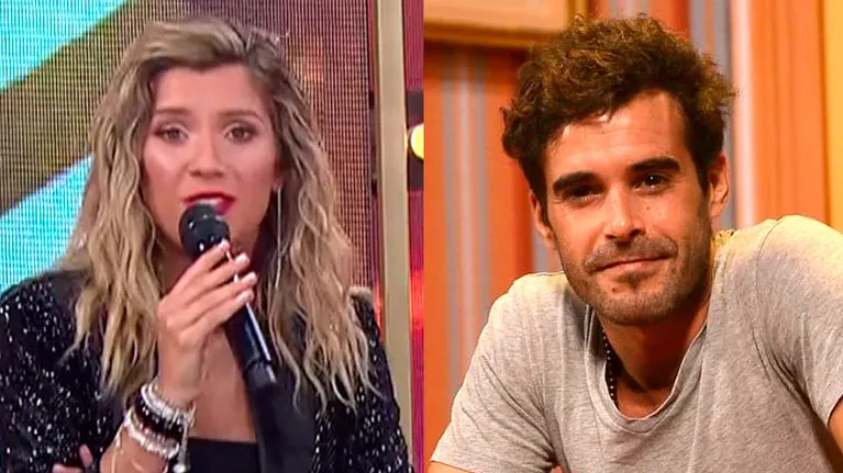 Laurita Fernández y su divertida advertencia en vivo para Nicolas Cabré: "Más le vale que nos esté viendo"