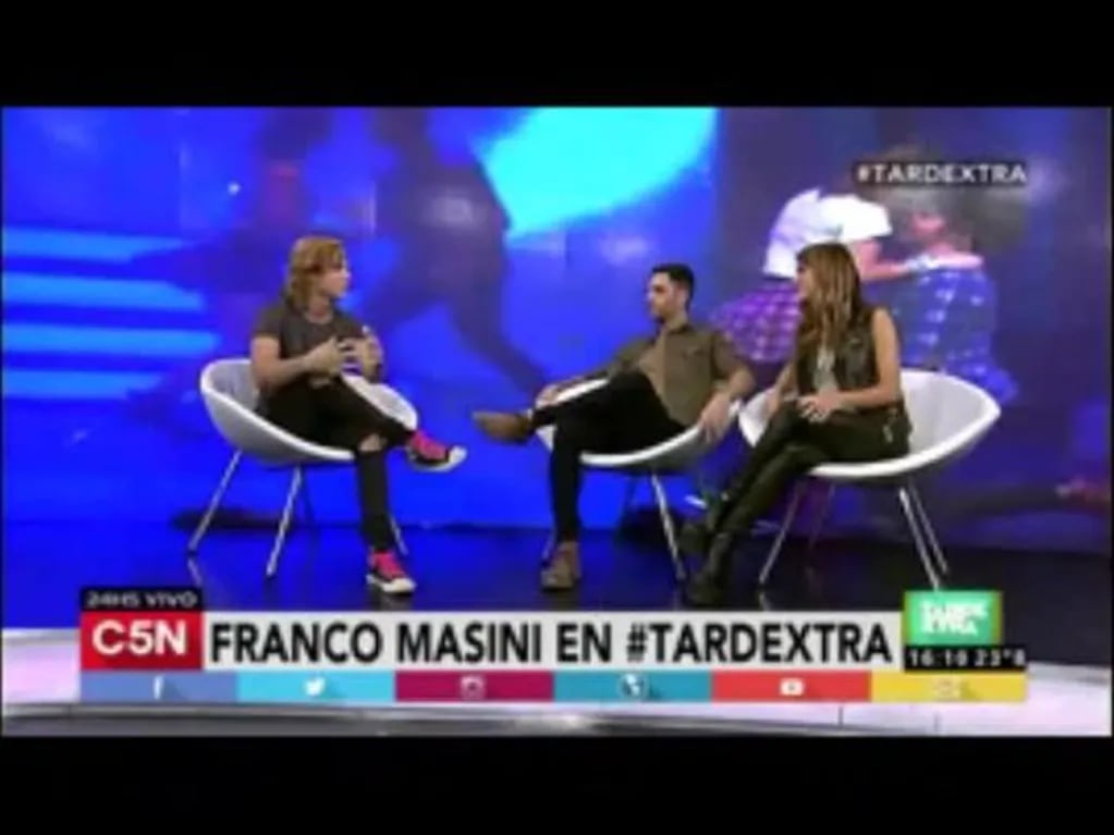 Franco Masini habló de su foto infraganti con Ángela Torres: “Tenemos la mejor onda”
