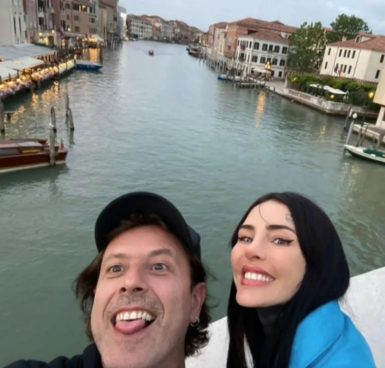 Cande Tinelli y Coti Sorokin: el álbum de fotos de sus románticas vacaciones en Venecia