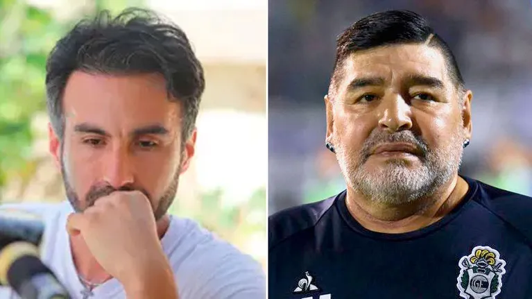 Leopoldo Luque reflejó la dificultad que tuvo para ayudar a Maradona