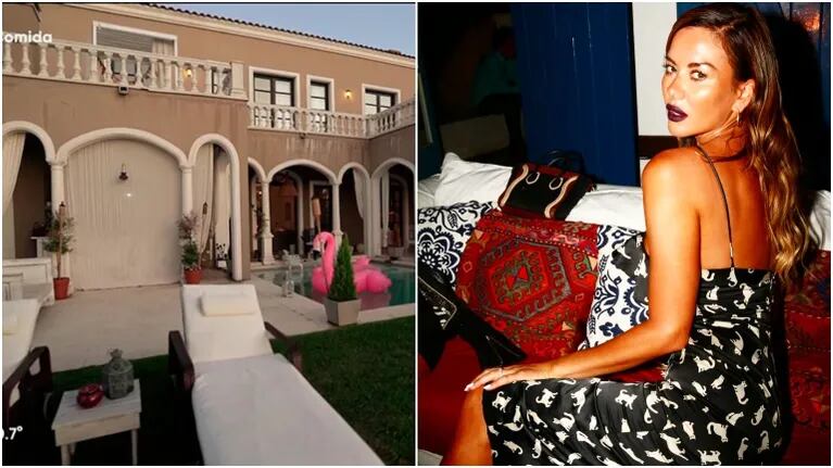 Furiosa reacción de Karina Jelinek tras ser cuestionada por su lujosa mansión (Fotos: Capturas e Instagram)