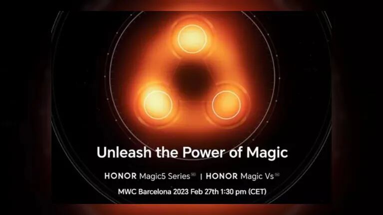 Honor presentará Honor Magic 5 y Honor Magic Vs