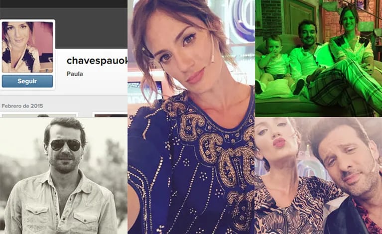 Paula Chaves abrió su Instagram y causó furor (Fotos: Instagram y Twitter). 