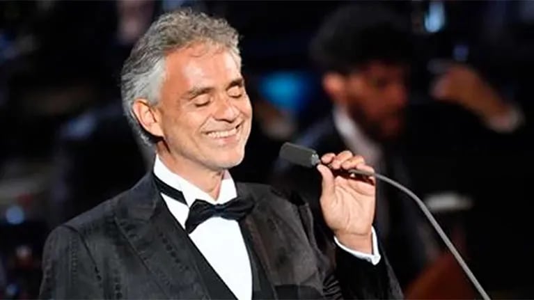 El tenor italiano Andrea Bocelli no se siente una estrella