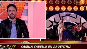 Llega Camila Cabello llega a la Argentina