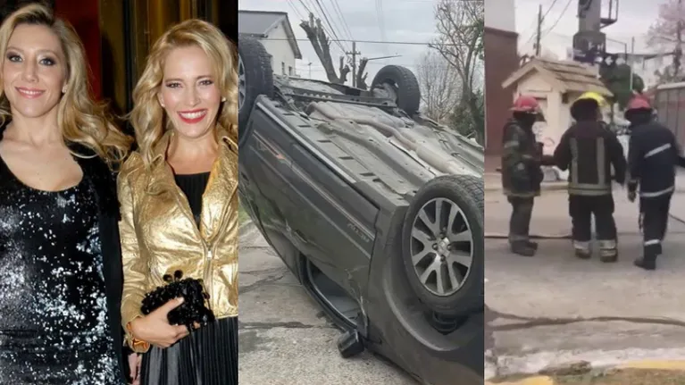 La hermana de Luisana Lopilato sufrió un grave accidente de auto y debió ser internada: las imágenes