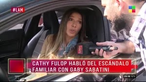 Catherine Fulop, muy suspicaz sobre su relación con Gaby Sabatini