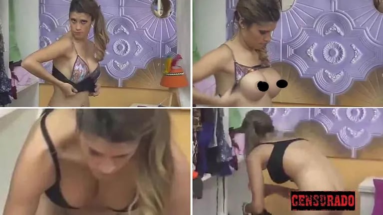 Gran Hermano hot: las fotos de Florencia Zaccanti desnuda en la casa