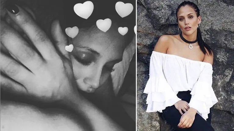 Barby Vélez publicó su primera selfie con su novio en Instagram Stories