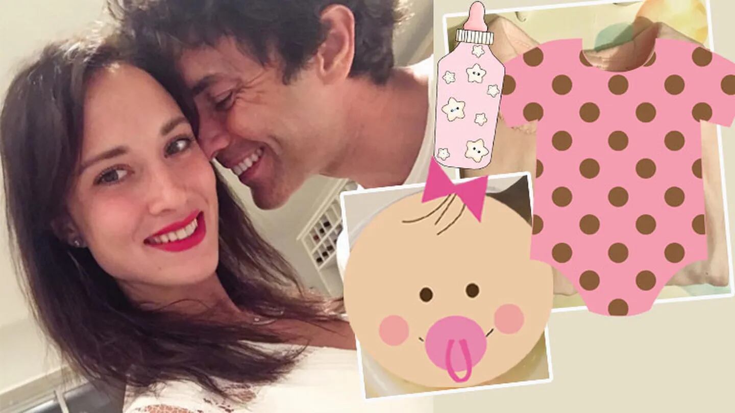 La novia de Mariano Martínez confirmó que espera una nena (Foto: Instagram Stories)