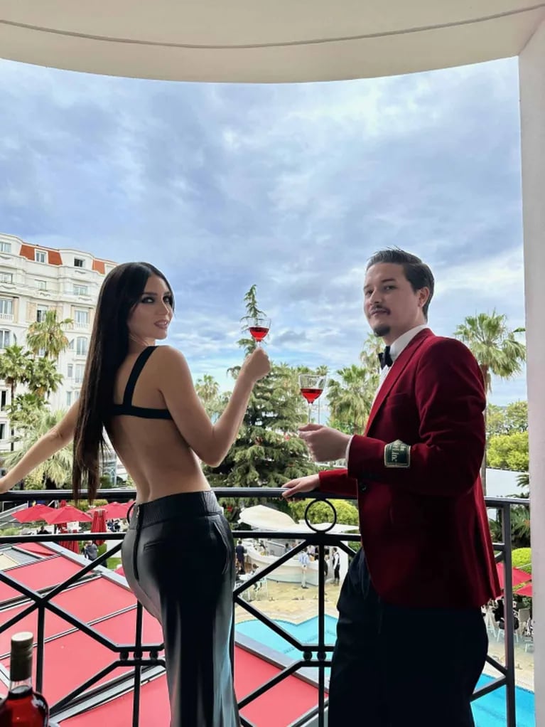 Zaira Nara deslumbró en Cannes con sus audaces looks y la acusan de haber tildado Instagram