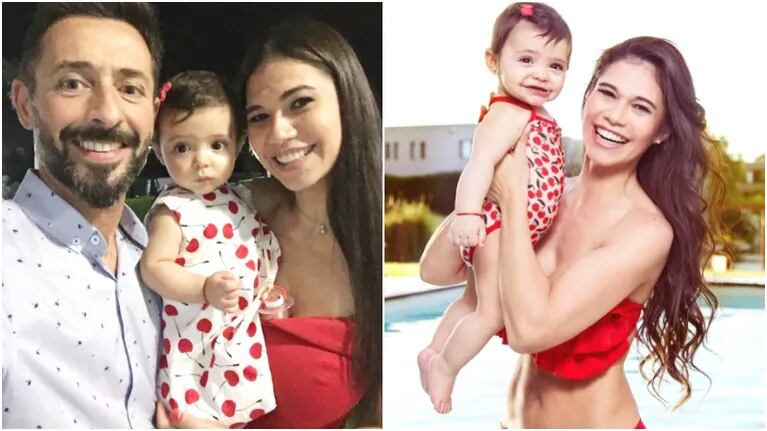 La nueva vida de Mariana de Melo con su hija de 10 meses (Fotos: Instagram)