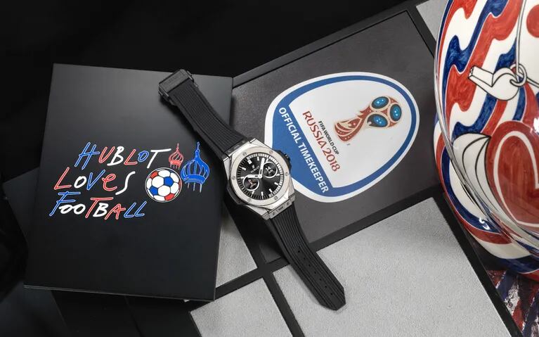 Conocé el ¡espectacular! reloj oficial del Mundial de Fútbol 2018