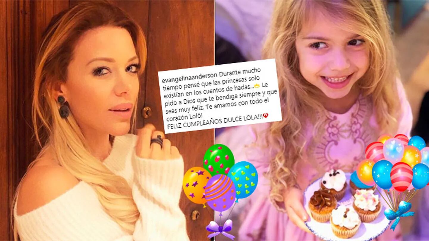 El tierno saludo de cumpleaños de Eva Anderson a su hija Lola: Durante mucho tiempo pensé que las princesas solo...