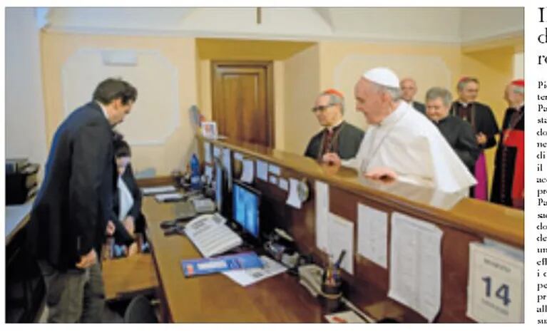 El artículo del L Osservatore Romano, periódico del Vaticano.
