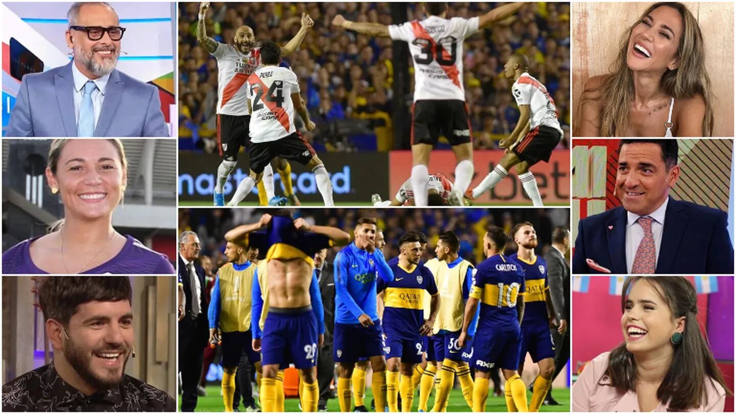 River, finalista de la Copa Libertadores, tras vencer a Boca en el Superclásico: el festejo de la farándula