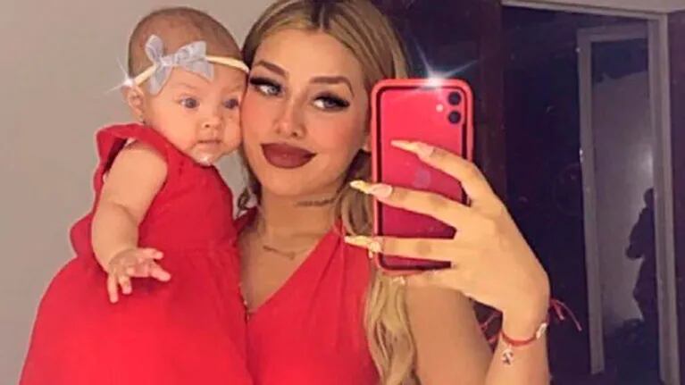 Tamara Báez, estalló en las redes sociales por su hija. 