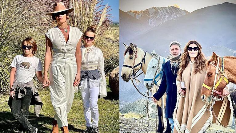 Flor de la Ve compartió las fotos más lindas de sus vacaciones familiares en Mendoza. 