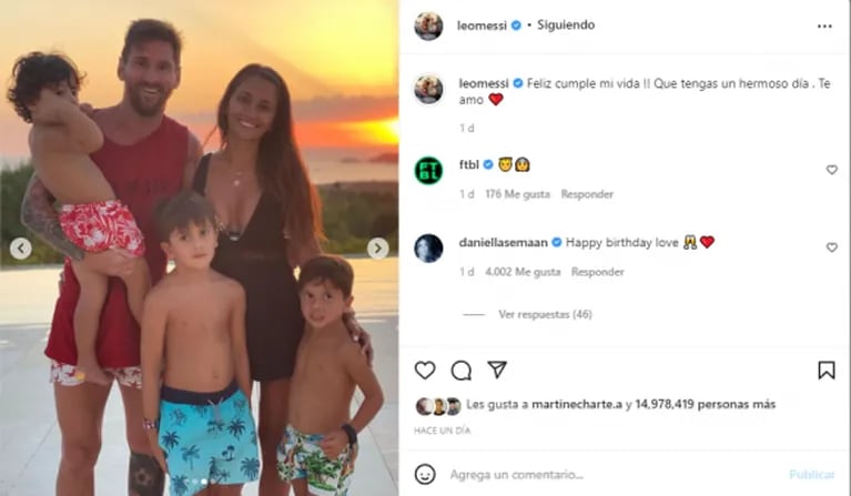 Antonela Roccuzzo festejó su cumpleaños con Lionel Messi y amigas: "Gracias por estar conmigo en todas"