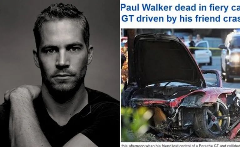  Paul Walker habría muerto por las quemaduras recibidas luego del accidente. (Foto: archivo Web y captura Daily Mail)