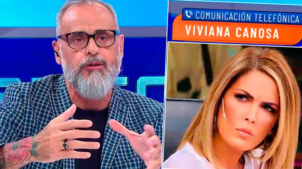  ¡Momento histórico! Viviana Canosa se comunicó con Rial en Intrusos, en plena pandemia