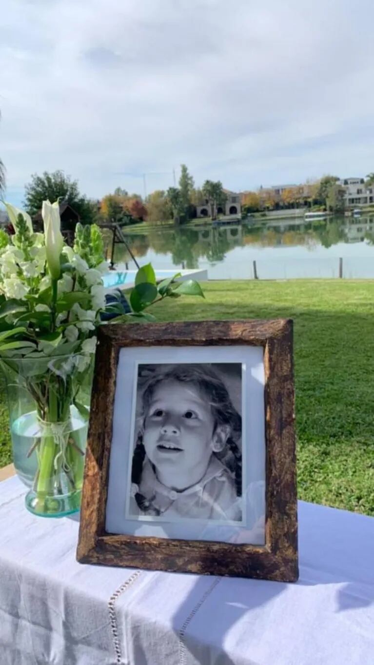 Las conmovedoras imágenes del homenaje de Pampita y su familia a Blanca en el día que cumpliría 15 años